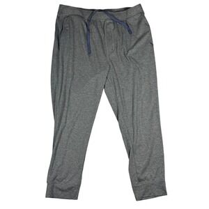 Tommy Bahama Mens XXL Charcoal Grey Heather Lounge Jogger Pants Drawstring Soft